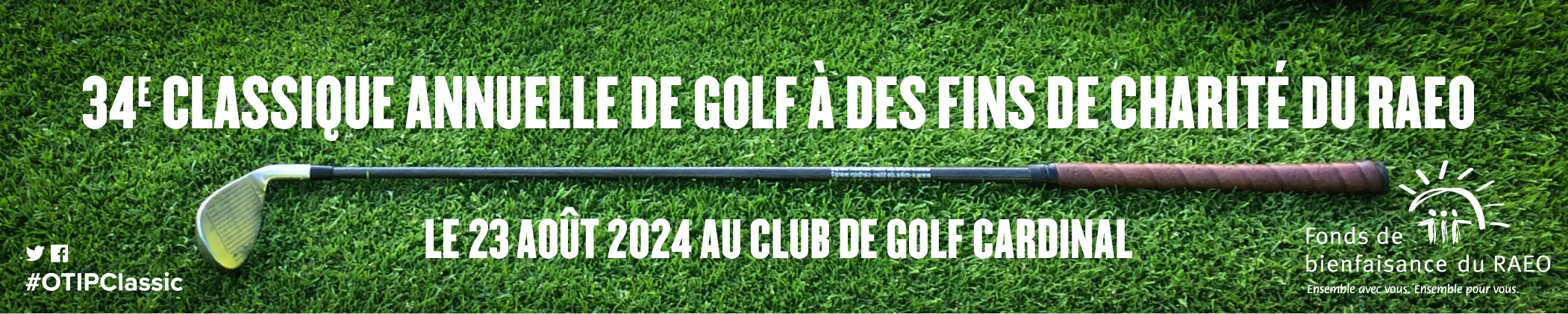 La Classique de golf à des fins de charité du RAEO